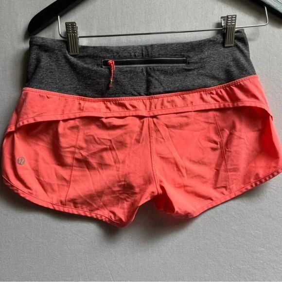 Lululemon Athletica Run Speed Shorts Sz 4 - Picture 5 of 10
